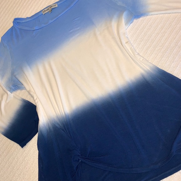 Soft Ombré Side Knot Tunic - Picture 5 of 8